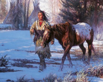 Indios americanos Painting - indios americanos occidentales 28